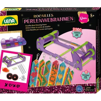 Helmekudumisraam Lena 42722 Rocailles — reguleeritav kõrgus, kerge kudumisraam