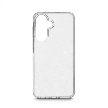 Mobiiltelefoni ümbris valgete teemantidega 00039061 Samsung Galaxy A37 5G-le, läbipaistev, sädelev