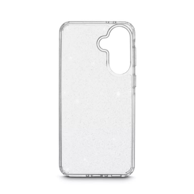 Mobiiltelefoni ümbris valgete teemantidega 00039061 Samsung Galaxy A37 5G-le, läbipaistev, sädelev