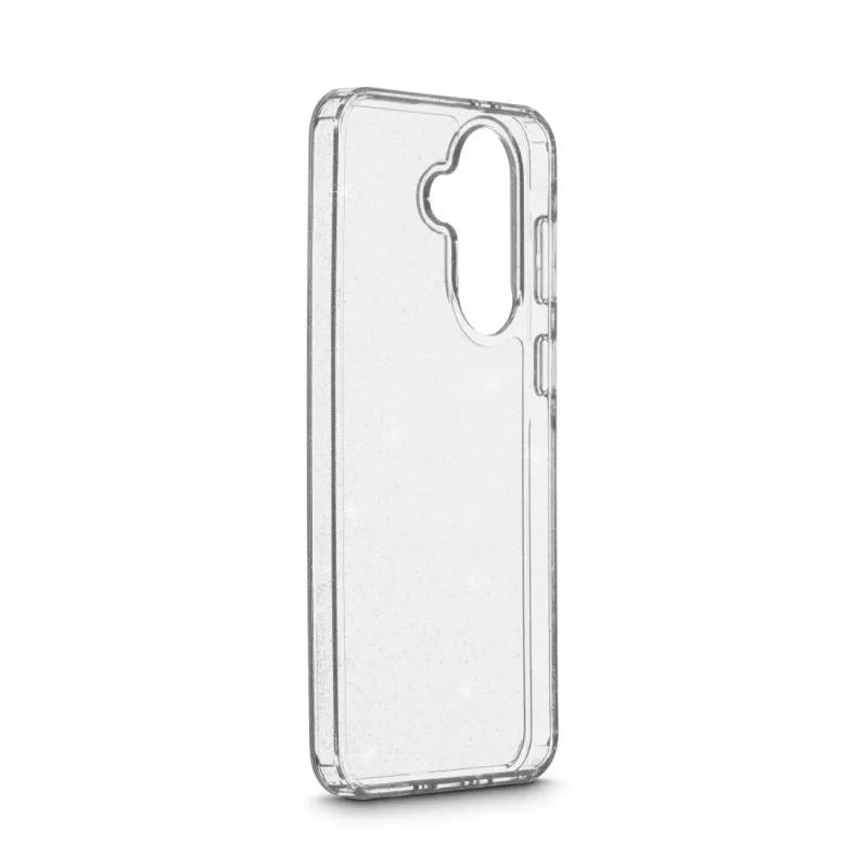 Mobiiltelefoni ümbris valgete teemantidega 00039061 Samsung Galaxy A37 5G-le, läbipaistev, sädelev