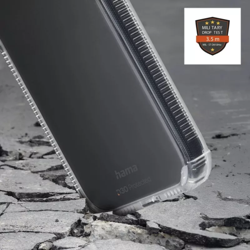 Mobiiltelefoni ümbris HAMA 00080333 Läbipaistev — kaitsev TPU-kate nutitelefonile