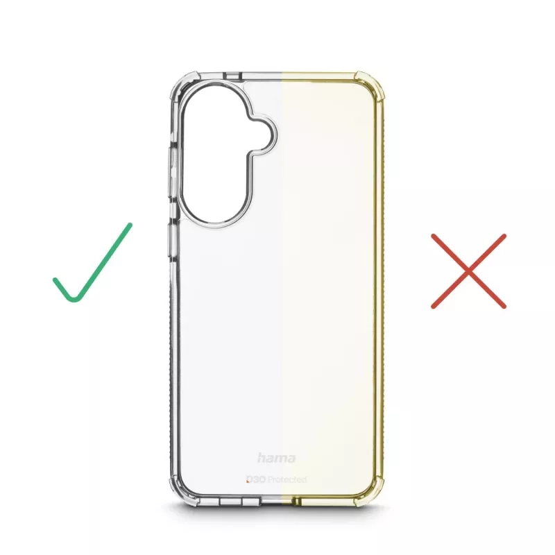 Mobiiltelefoni ümbris HAMA 00080333 Läbipaistev — kaitsev TPU-kate nutitelefonile