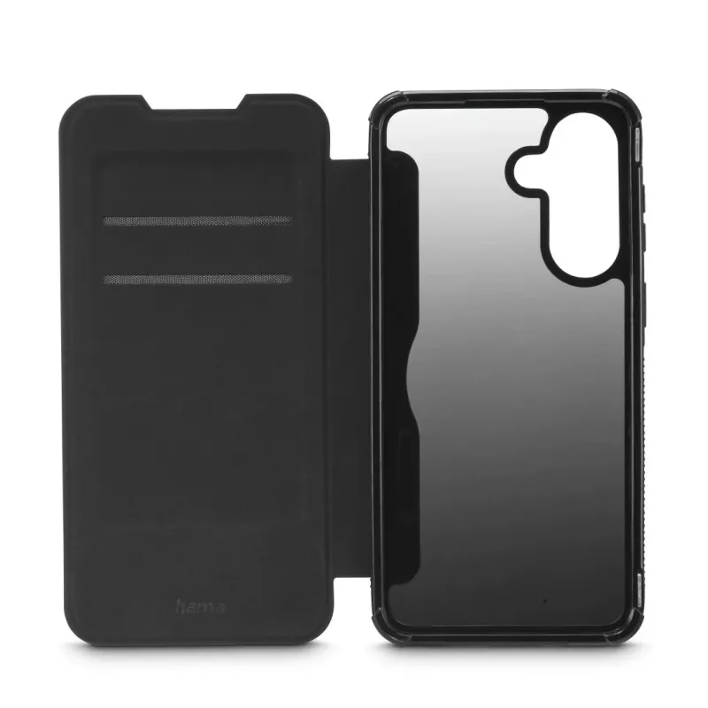 Mobiilikott HAMA 00080335 — must, kaitsev käsitasku Samsung Galaxy A57 5G jaoks