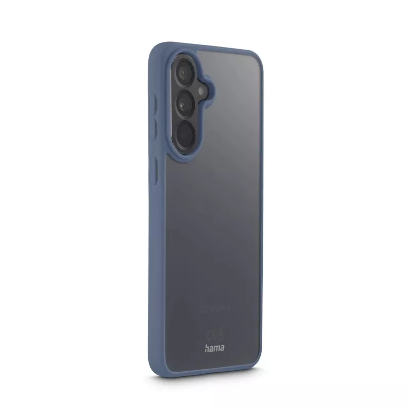 HAMA mobiiltelefoni ümbris Frame Protect Samsung Galaxy A57 5G-le, 17 cm (6,7 tolli), sinine läbipaistev