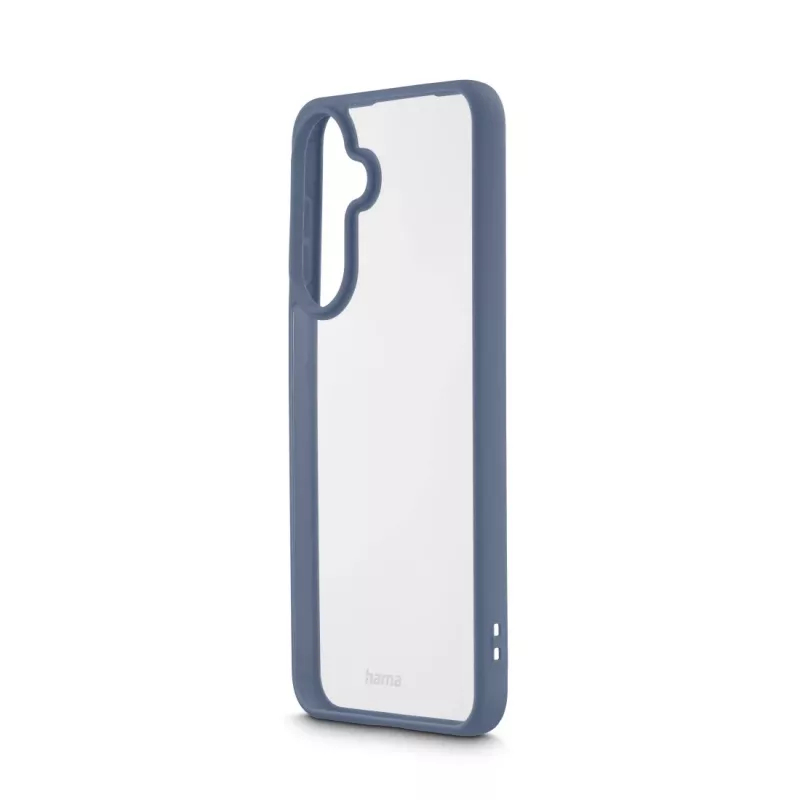 HAMA mobiiltelefoni ümbris Frame Protect Samsung Galaxy A57 5G-le, 17 cm (6,7 tolli), sinine läbipaistev
