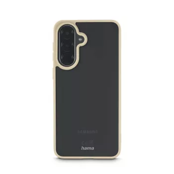 HAMA Frame Protect mobiiltelefoni ümbris Samsung Galaxy A57 5G jaoks — ümbrise tüüp, sobib 17 cm (6,7 inch) ekraanile, beež läbipaistev