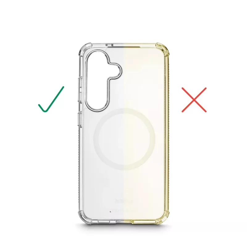 Mobiiltelefoni ümbris HAMA Extreme Protect Samsung Galaxy S25 FE jaoks, 17 cm (6.7 tolli), läbipaistev