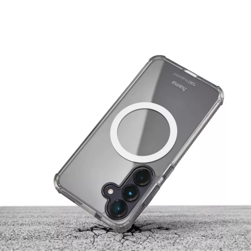 Mobiiltelefoni ümbris HAMA Extreme Protect Samsung Galaxy S25 FE jaoks, 17 cm (6.7 tolli), läbipaistev