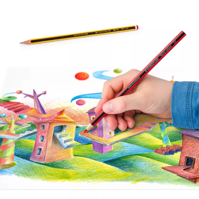 Värvilised pliiatsid Staedtler 185 SET9 Saksamaa