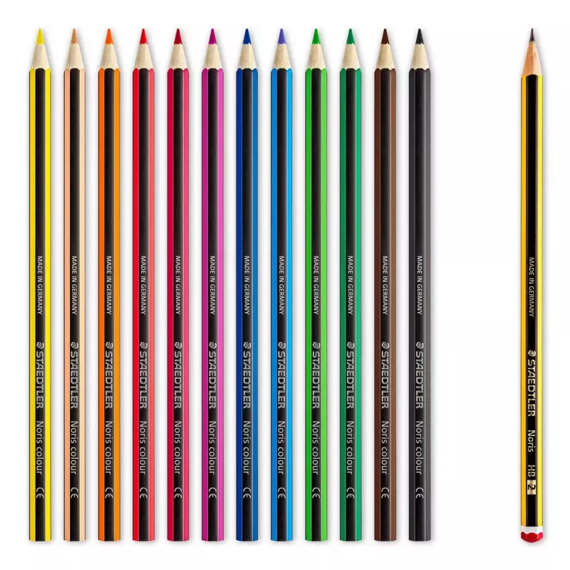 Värvilised pliiatsid Staedtler 185 SET9 Saksamaa