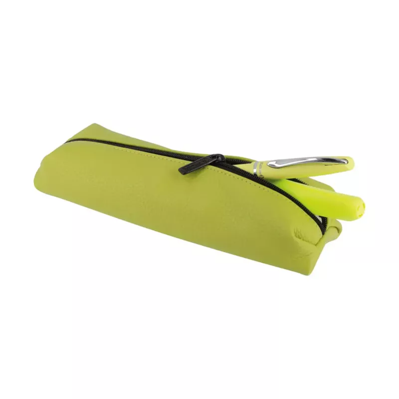 Pencil Case Herlitz Origami Apple Soft polüuretaan Roheline 200x65x35mm