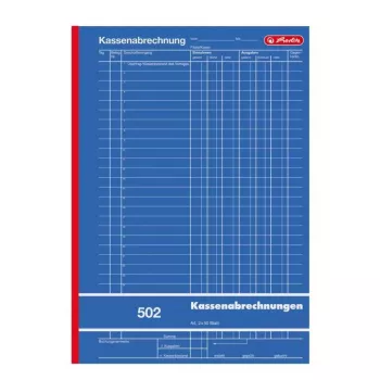 Raamatupidamisraamat Herlitz 882415 A4 100 lehekülge