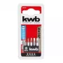 Kruvikeeramisotsakute komplekt KWB 128540 — 5 tk, lamedad otsad, 28 mm