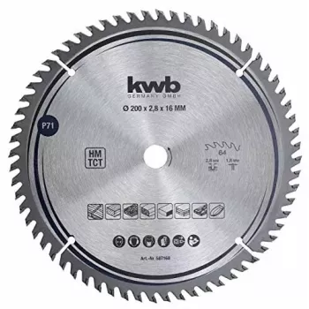 KWB 587168 ümar-saeketas, volframkarbiidi otsakutega, 1 tk