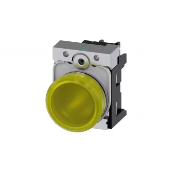 Siemens 3SU1152-6AA30-1AA0 häirevalgusti 24 V Kollane