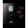 Unold 48845 jäätisemasin Kompressor-jäätisemasin 2 L 180 W Must, Roostevaba teras