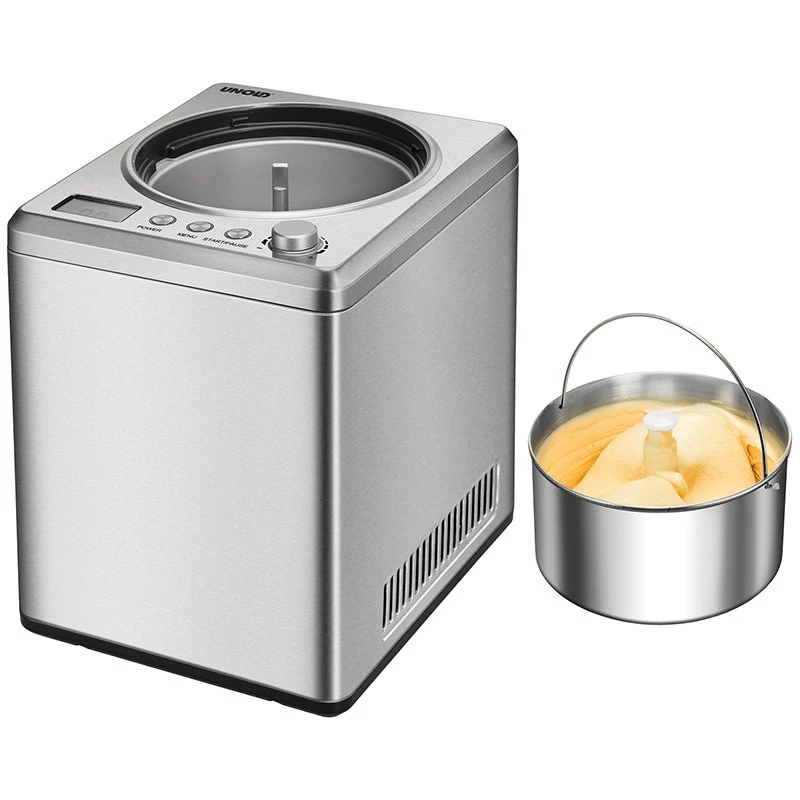 Unold Pro Plus kompressor-jäätisemasin 2,5 L 250 W roostevaba teras