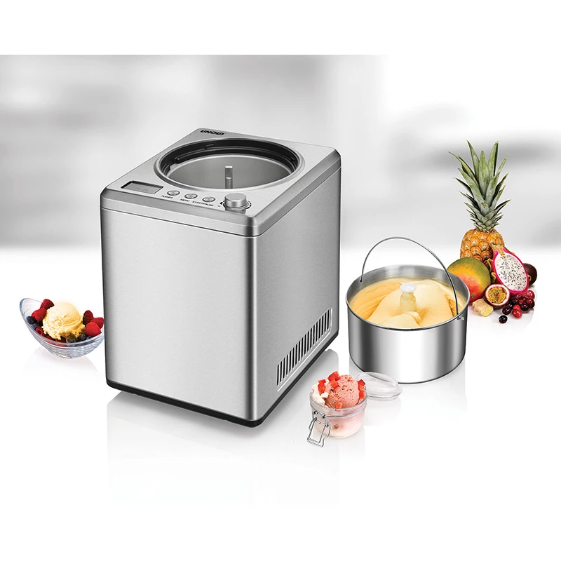 Unold Pro Plus kompressor-jäätisemasin 2,5 L 250 W roostevaba teras