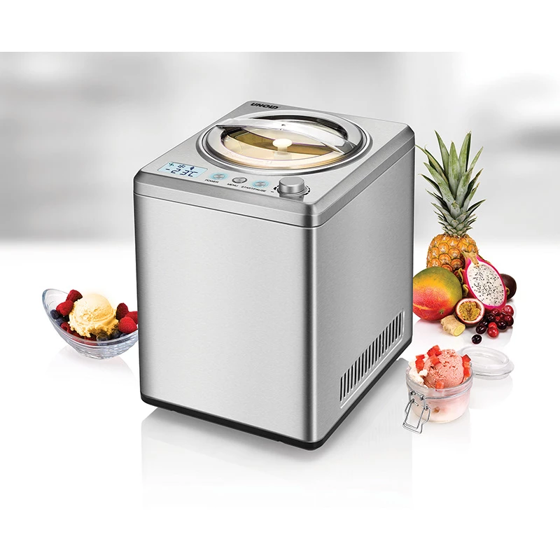 Unold Pro Plus kompressor-jäätisemasin 2,5 L 250 W roostevaba teras