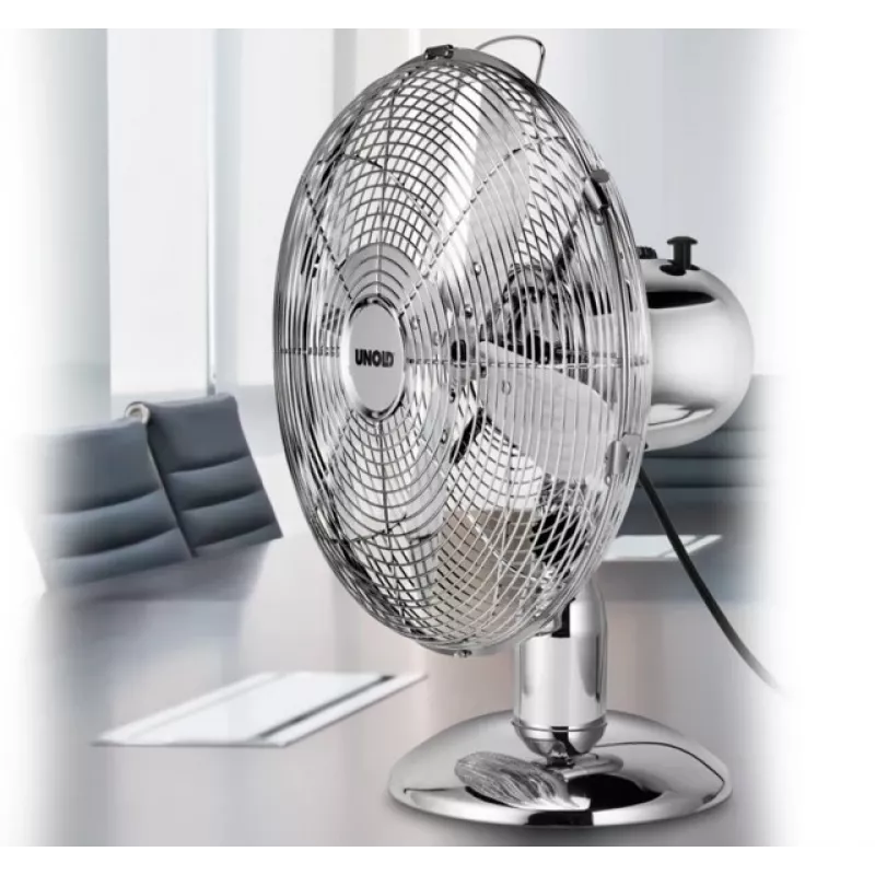 Unold 86830 majapidamisventilaator, kroom