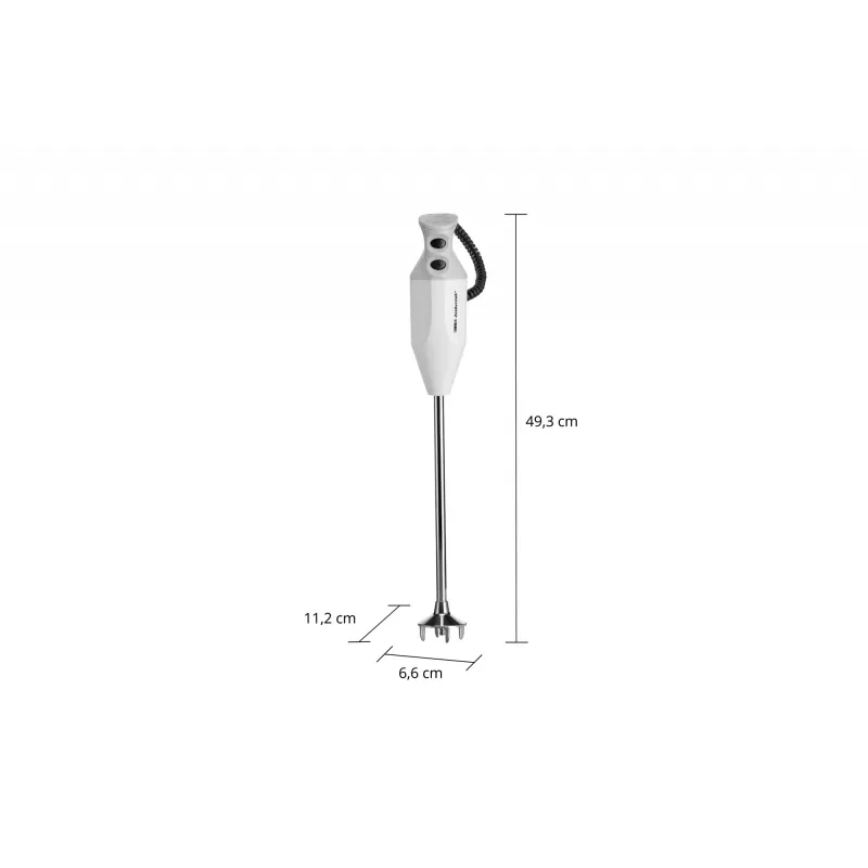 ESGE G 350 Gastro Max, saumikser, 3,5 m, 350 W, hall, valge