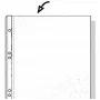 Rexel A6 PP TASKU 80 MIKRONIT ÜLEVALT AVATAV RELJEEFNE, A6, Läbipaistev, 125 mm, 20 mm, 150 mm, 109 g