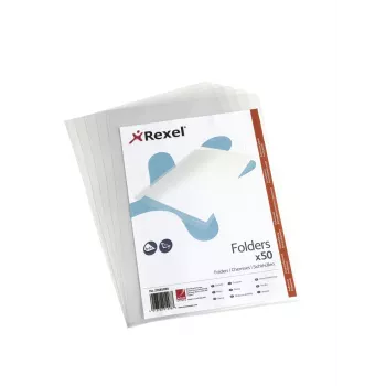 Rexel Crystal L Folder A4 Clear (50), 210 x 297 mm (A4), läbipaistev, polüpropüleen (PP), 221 mm, 312 mm, 15 mm