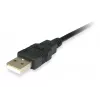 Equip USB-parallel adapterkaabel, must, USB A, Centronics 36, 60 g, 1 tk, 175 mm