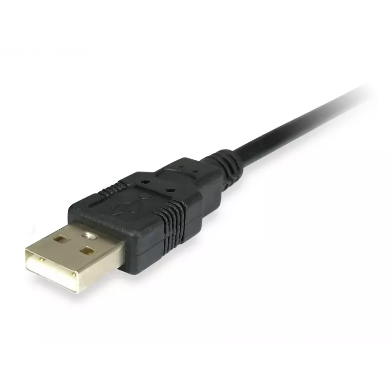 Equip USB-parallel adapterkaabel, must, USB A, Centronics 36, 60 g, 1 tk, 175 mm
