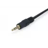 Equip 147943 helikaabel 1,5 m 2 x 3,5 mm 3,5 mm Must