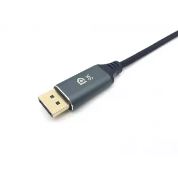Equip USB-C kuni DisplayPort Premium-kaabel, M/M, 2,0 m, 8K/60 Hz