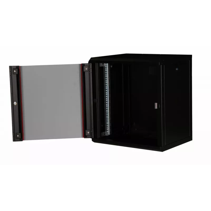 Equip Pro Mount 19 inch kapp, 12U, 600X450MM, RAL9005 must