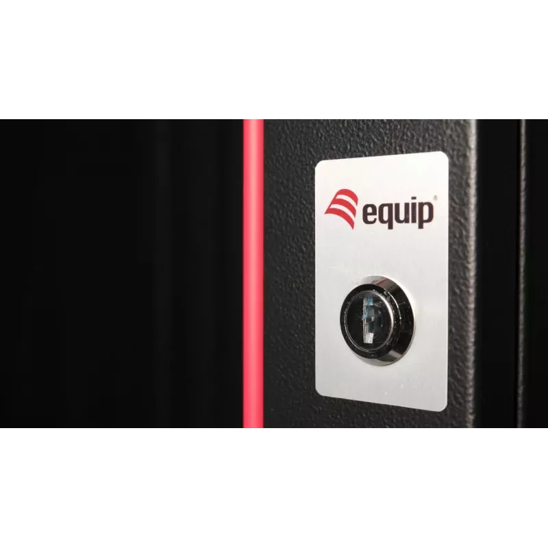 Equip Pro Mount 19 inch kapp, 12U, 600X450MM, RAL9005 must