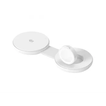Conceptronic GORGON04W 2-in-1 kokkupandav magnetiline Qi2 25W juhtmevaba laadija
