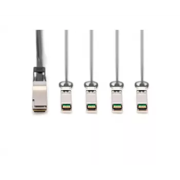Digitus 40G QSFP+ to 4XSFP+ otseühenduskaabel 2m