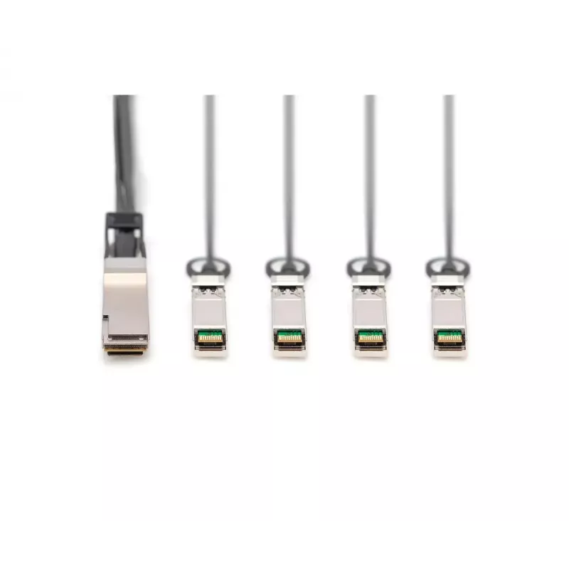 Digitus 40G QSFP+ to 4XSFP+ otseühenduskaabel 2m