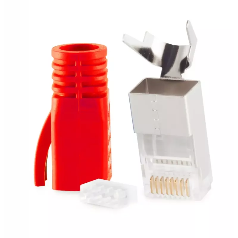 Traadipistik RJ-45 ShiverPeaks 72067-R punane