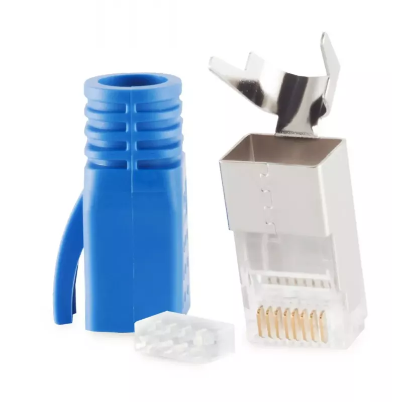 Juhtmepistik RJ-45 ShiverPeaks 72067-B sinine