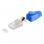 Juhtmepistik RJ-45 ShiverPeaks 72067-B sinine