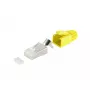 Juhtmepistik RJ-45 ShiverPeaks 72067-Y Kollane