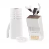 Juhtmepistik RJ-45 ShiverPeaks 72067-W Valge