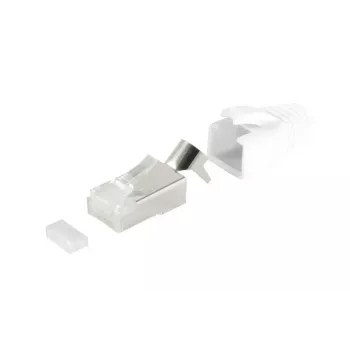 Juhtmepistik RJ-45 ShiverPeaks 72067-W Valge