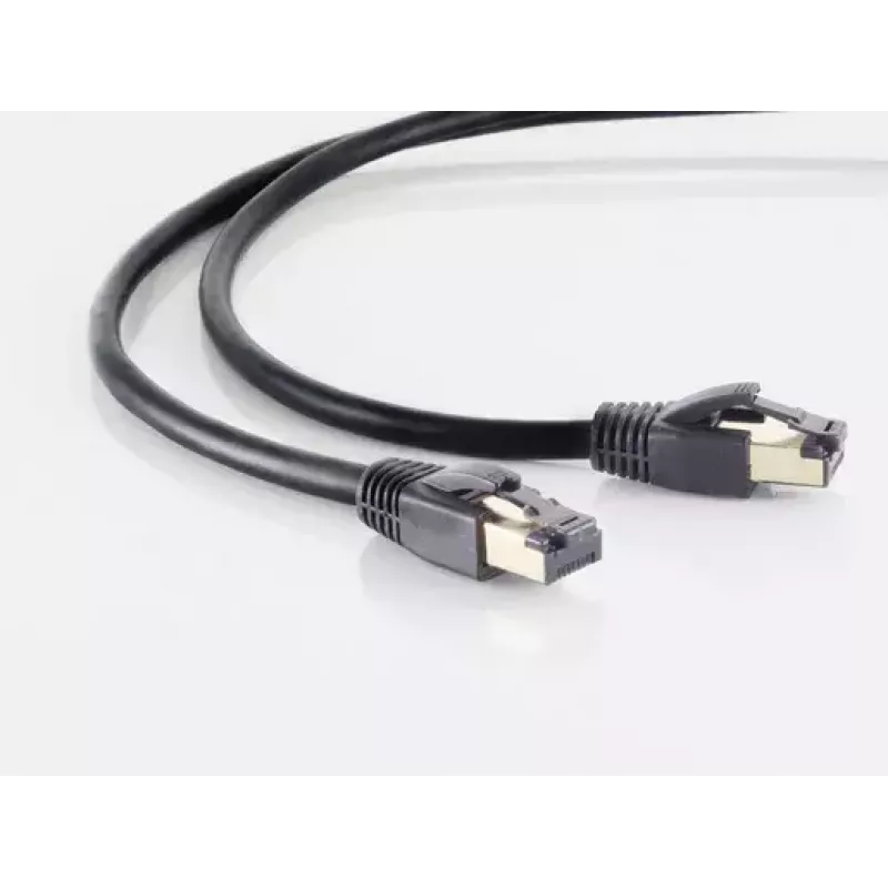 Networking kaabel S/CONN 08-41015 Must 0.5 m Cat8.1 F/FTP