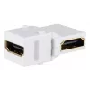 Keystone-moodul ShiverPeaks S/CONN 08-10051 Nurgelvalge HDMI