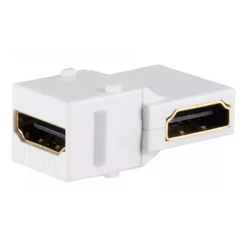 Keystone-moodul ShiverPeaks S/CONN 08-10051 Nurgelvalge HDMI