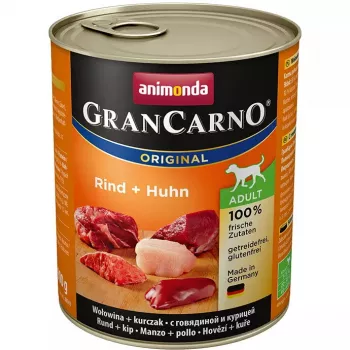 Märg konservkassitoit animonda GranCarno Originaal veiseliha ja kana 800 g — Täiskasvanud