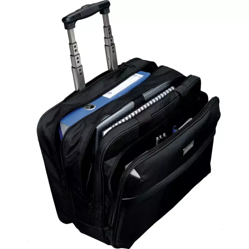Trollikohver Lightpak 46099 sülearvutikohver 38,1 cm (15 tolli) Must