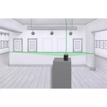 Joone laser Laserliner PocketCross-Laser 2G horisontaalne vertikaalne mitmevärviline