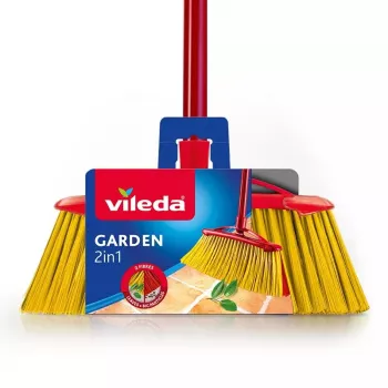 Välihari VILEDA mudel 128763, kõva harjasega, tehnopolümeer, punane