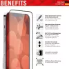 Displex Full Cover ekraanikaitse Apple iPhone 13 mini karastatud klaas